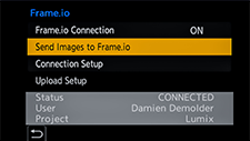 Proxies and Frame.io integration explained for Lumix S5ll/X users
