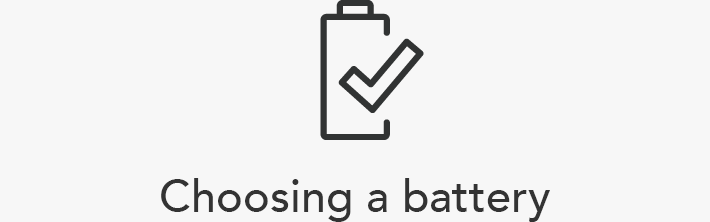 Choosing a battery