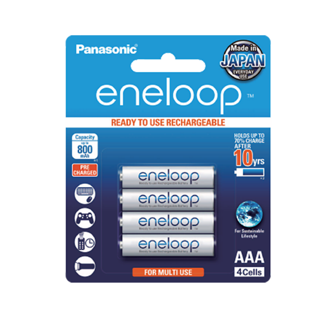 Eneloop Rechargeable Batteries Bk Mcce Ba Panasonic Australia