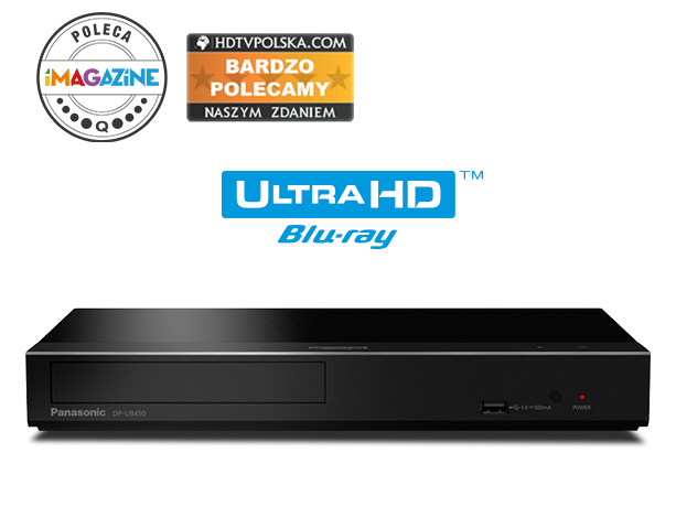 Zdjęcie Odtwarzacz Blu-ray Ultra HD  DP-UB450