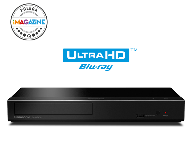 A Ultra HD Blu-ray-lejátszó DP-UB450 fényképen