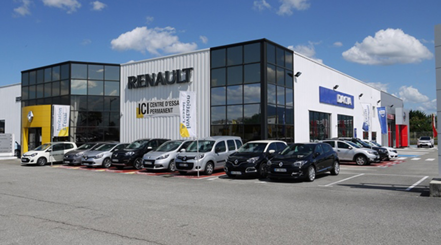 An image of Renault-Nissan dealer exterior