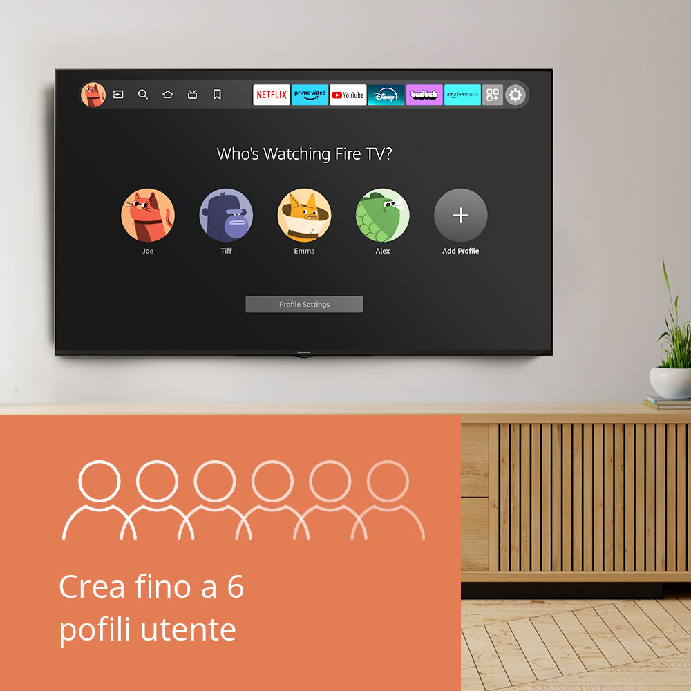 Guarda la TV a modo tuo Guarda la TV a modo tuo