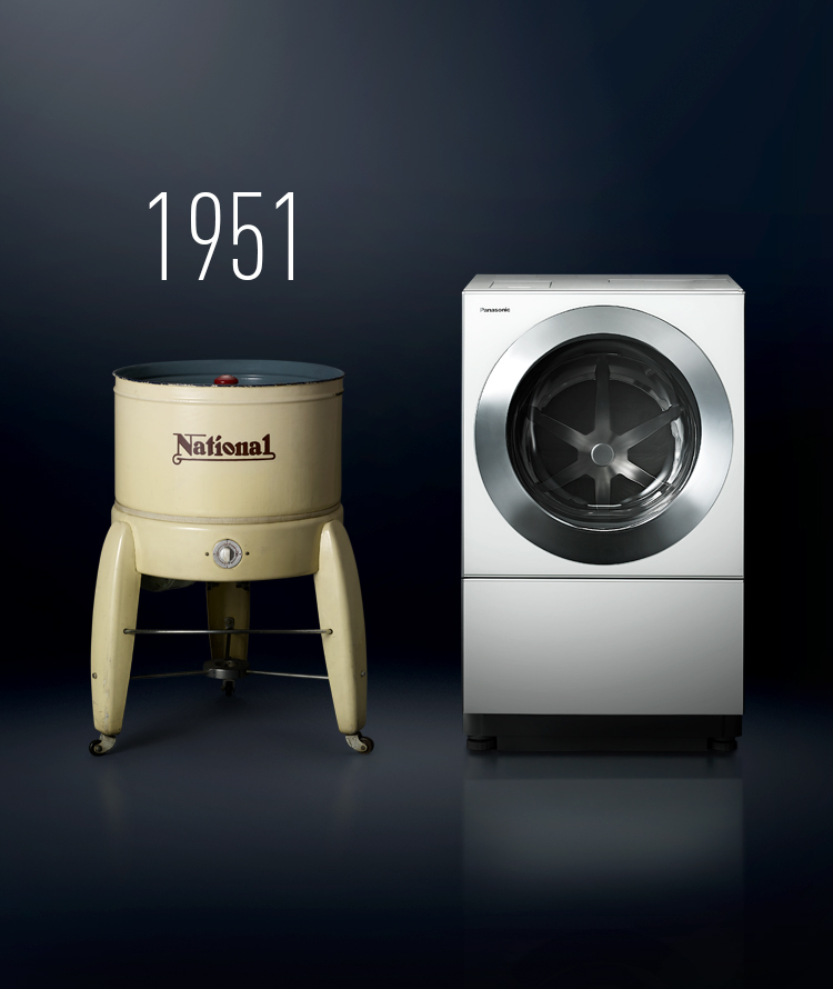 Image:Panasonic’s first washing machine in 1951