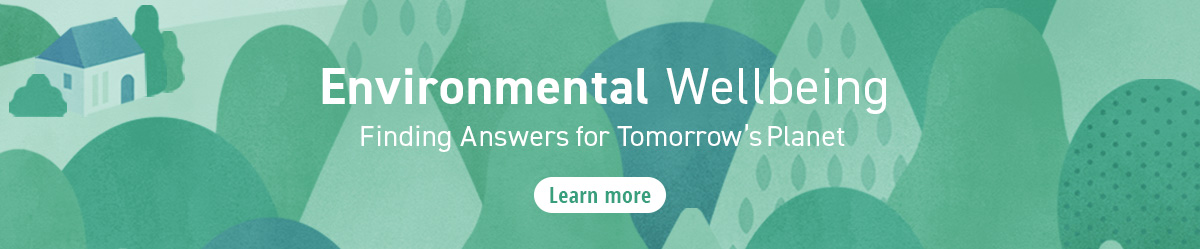 Link banner to  “Finding Answers for Tomorrow’s Planet” page 