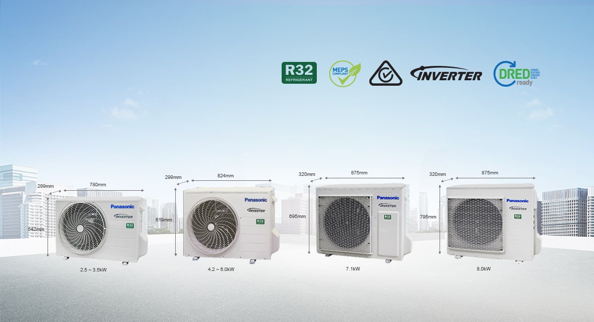 Reverse Cycle Split System Air Conditioner Panasonic Australia