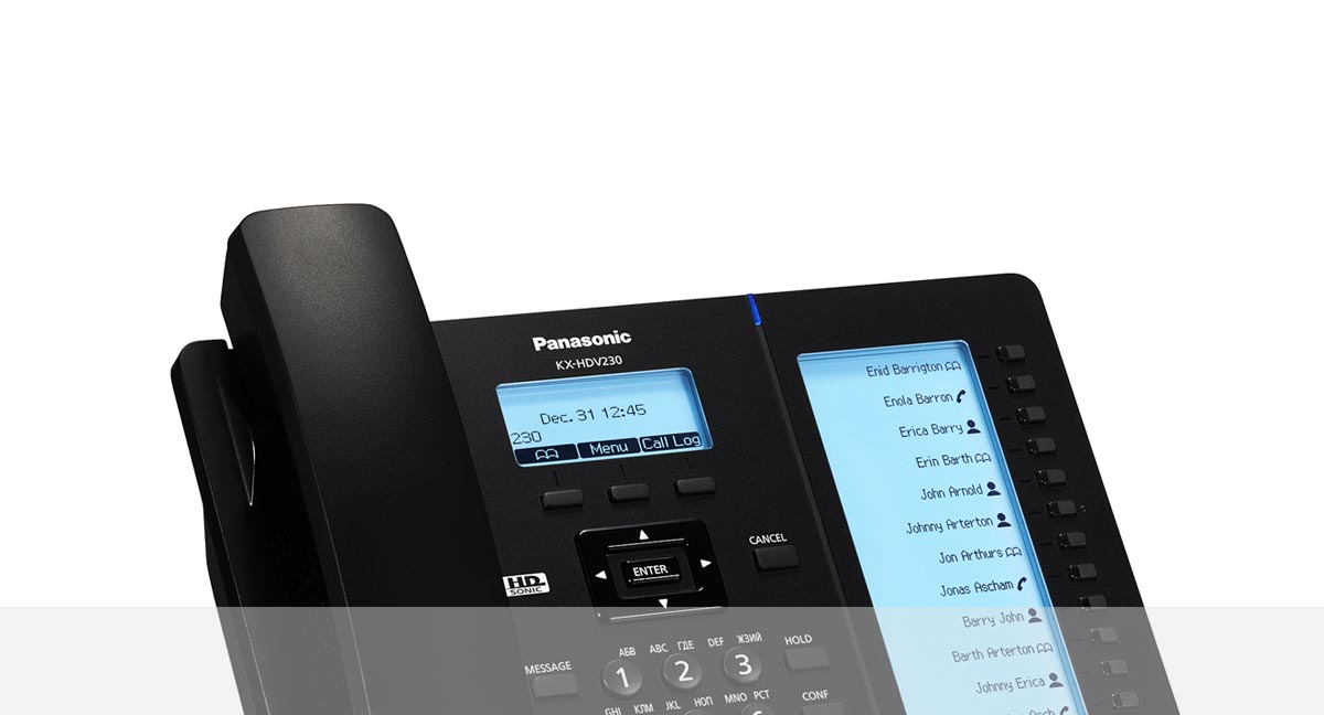 Panasonic kx hdv230 настройка sip ростелеком