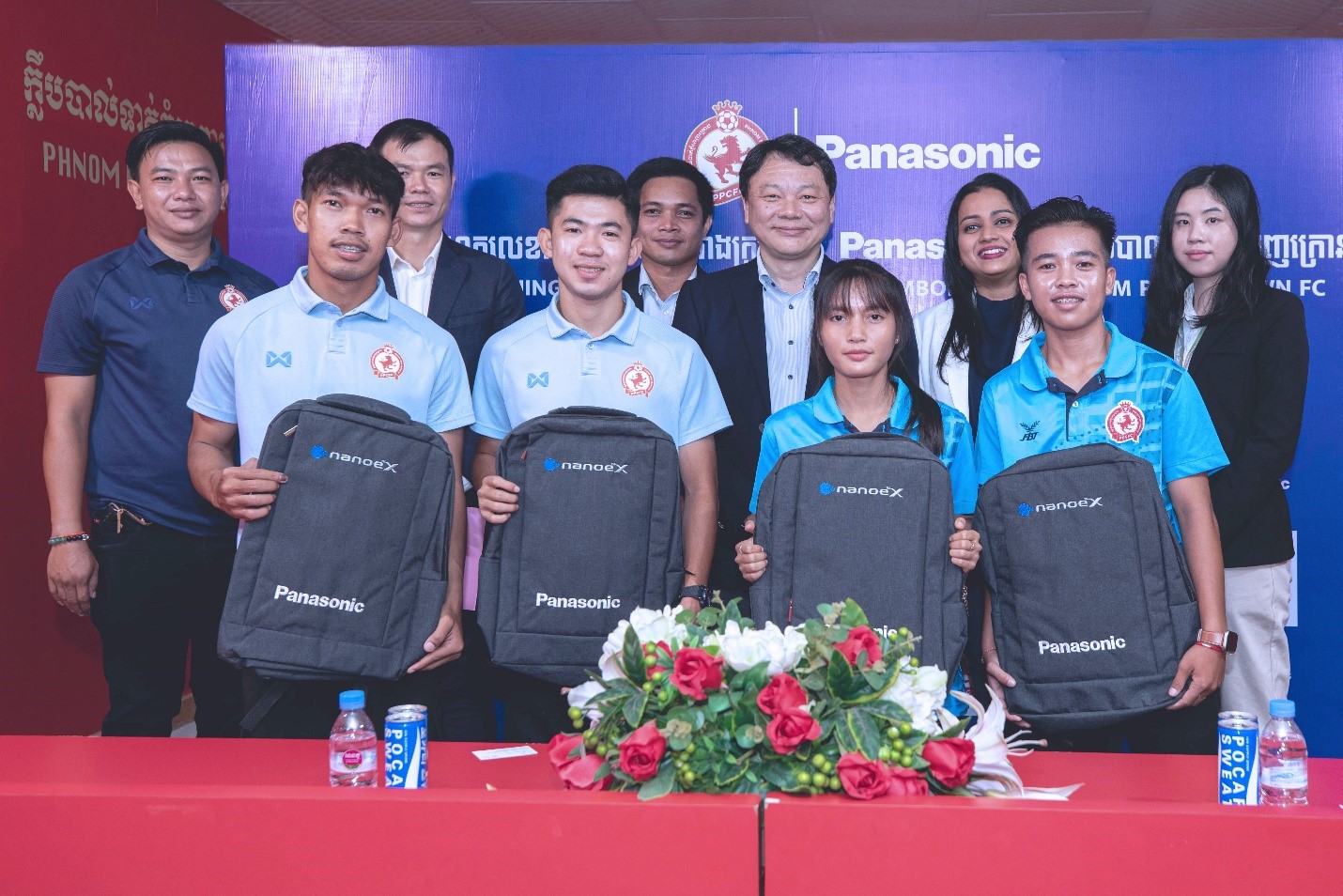 Panasonic Strikes a Strategic Partnership with Phnom Penh Crown Football Club for the 2023/24 Season