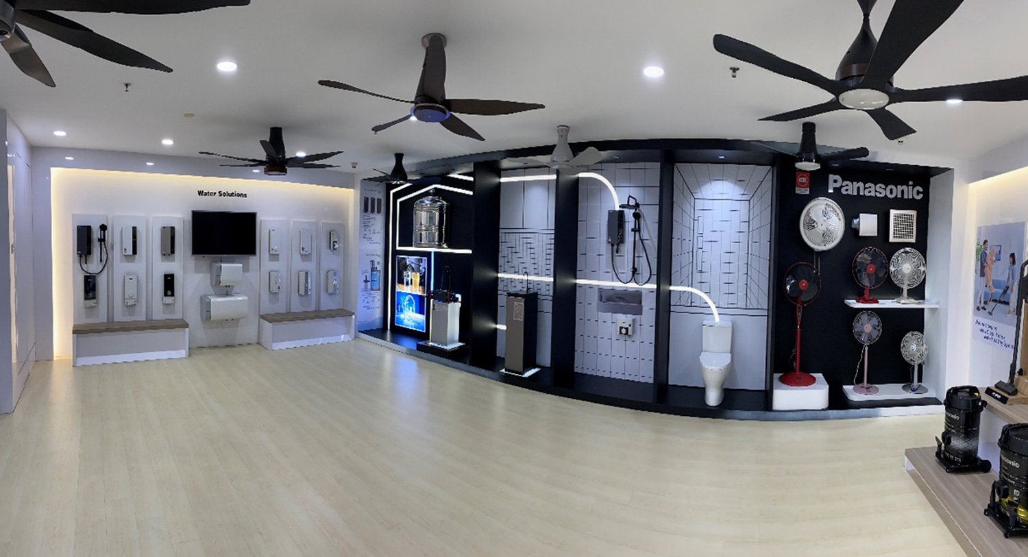 Panasonic Manufacturing Malaysia Berhad opened a newly renovated showroom