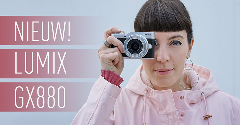Een nieuwe slanke, stijlvolle DSLM-camera: LUMIX GX880
