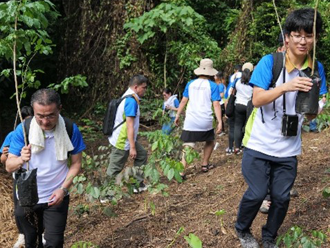 Tree Planting Activity at La Mesa Watershed