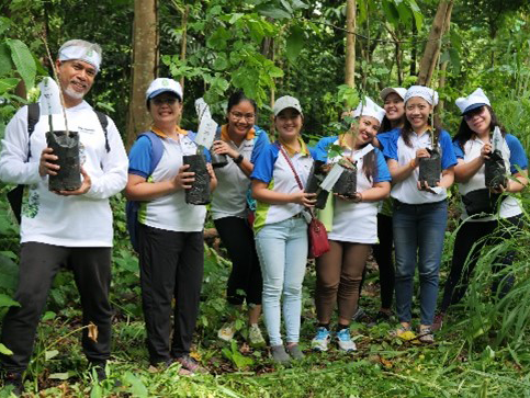 Tree Planting Activity at La Mesa Watershed