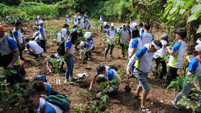 Tree Planting Activity at La Mesa Watershed