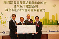 Photo of Signing Letter of Intention in partnership of green technology