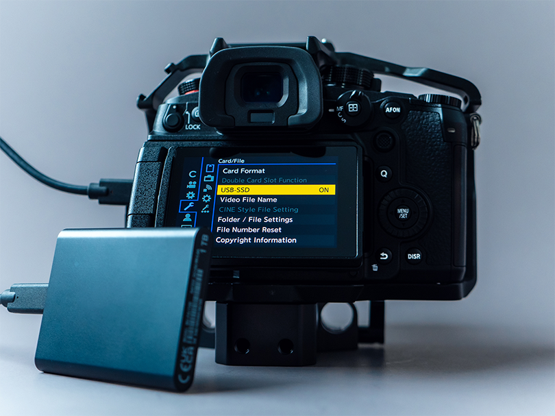 Panasonic Announces the Release of Firmware Version 2.2 for GH6 To Support Direct SSD Recording over USB