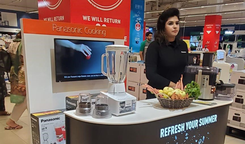 Panasonic showcases premium kitchen appliances through series of in-store activations across Pakistan