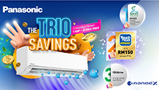 The Trio Savings by nanoe™ X Inverter Air Conditioner