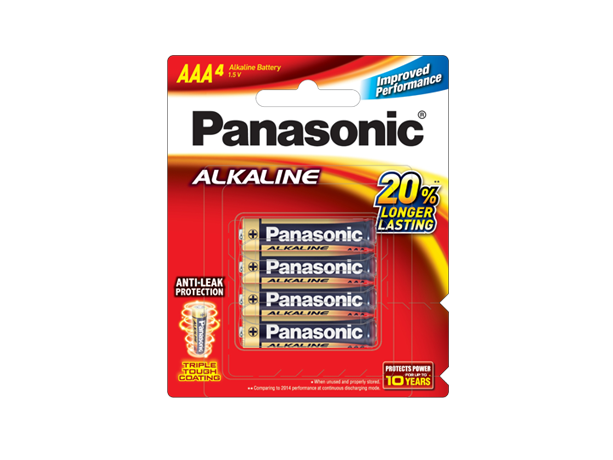 LR03T/4B Alkaline Battery - Panasonic