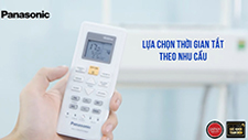 Cách hẹn giờ điều hòa Panasonic đơn giản nhất