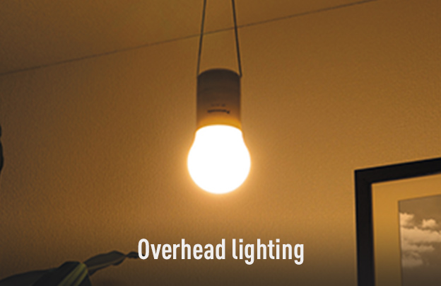 Overhead lighting