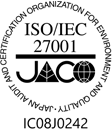 ISO/IEC 27001：2013ロゴマーク