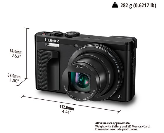 DMC-TZ80 Lumix Digital Cameras