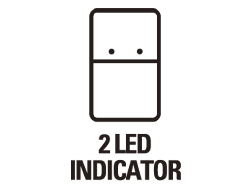 2 LED INDICATOR