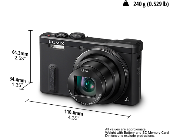 Lumix Digital Camera: DMC-TZ60| Panasonic Australia