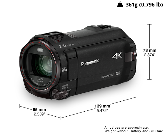 見事な創造力 パナソニック ビデオカメラ HC-WX970M ビデオカメラ ...