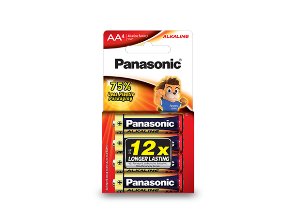 Photo of ALKALINE Batteries LR6T 4pcs (AA size)