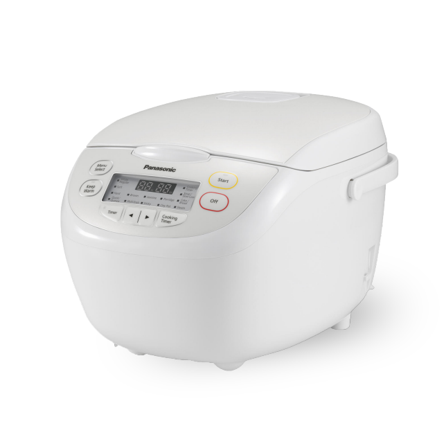 Panasonic 5-Cup Uncooked Rice and Grains Multi-Cooker White (SR-CN108)  PHPSRCN108