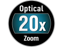 Optički zum: 20x