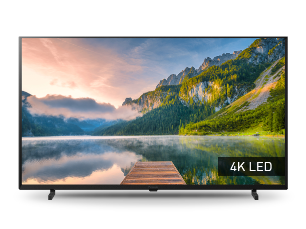 Photo de Téléviseur TX-40JX810E intelligent avec HDR et 4K LED de 50 pouces.