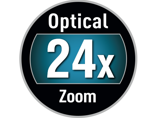 24x optische zoom