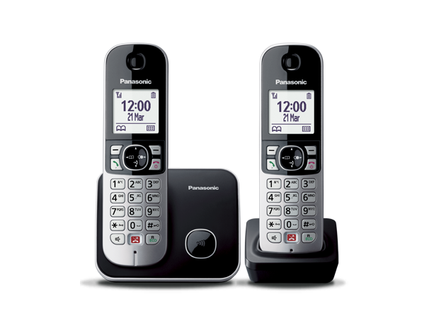 Foto van Digitale draadloze telefoon KX-TG6852