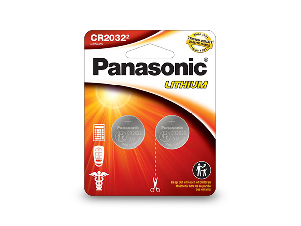 Photo of CR2032PA2BL Lithium Coin Batteries, 2-Pcs