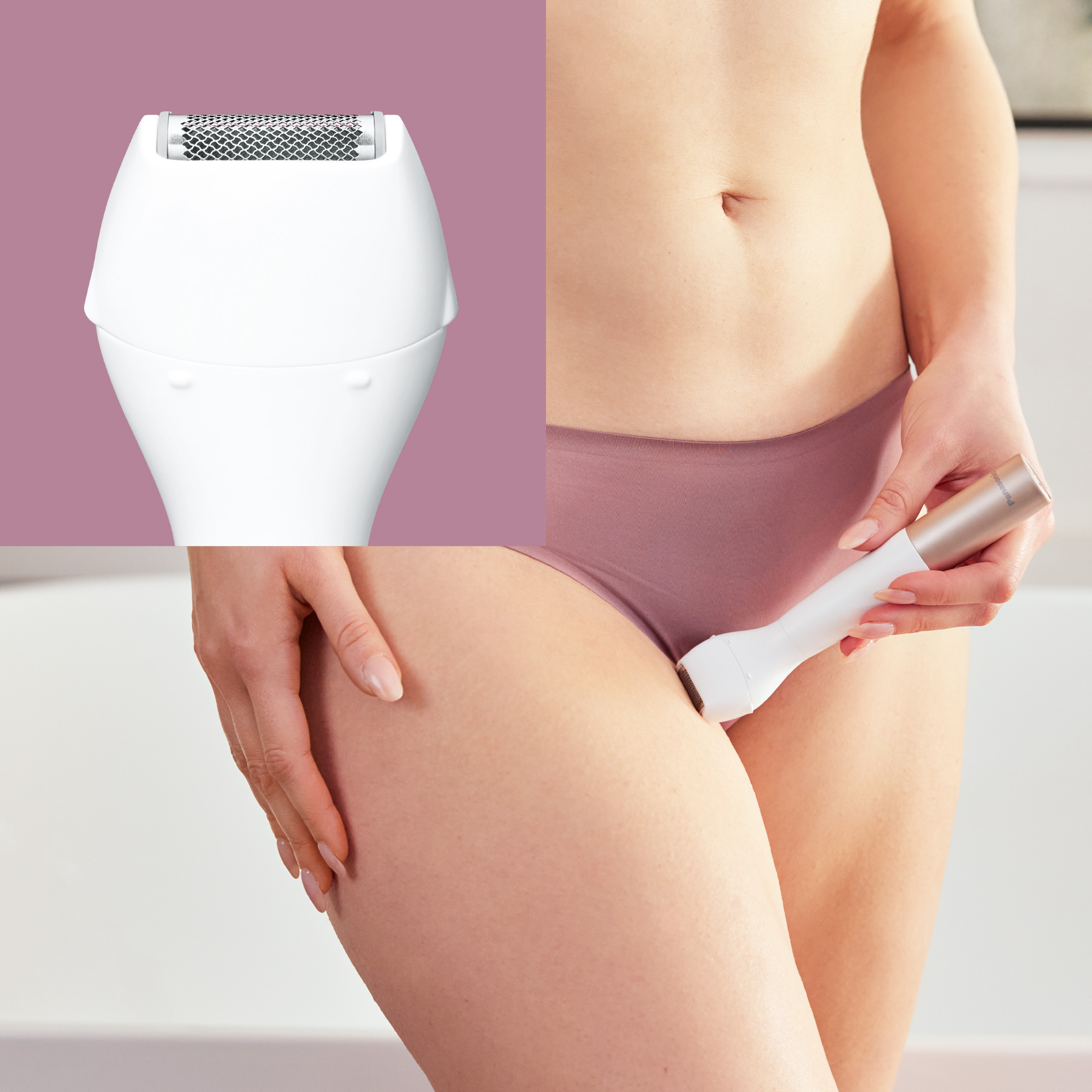 Bikini-Rasierer für sanfte und glatte Rasur