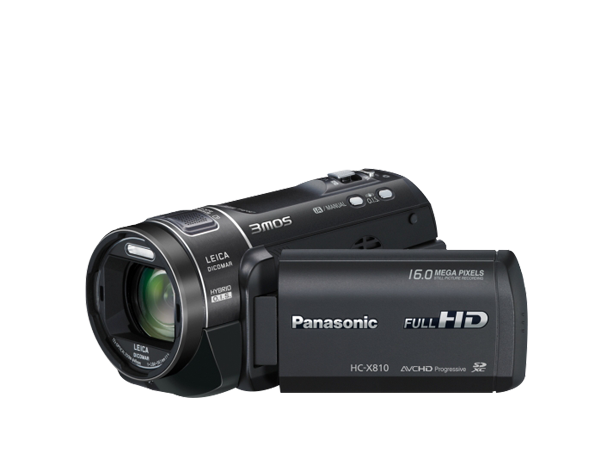 Produktabbildung HC-X810 High Definition 3MOS Camcorder