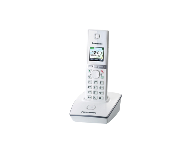 Produktabbildung KX-TG8051 DECT Cordless /ECO/1.45"TFT-LCD/Weiss