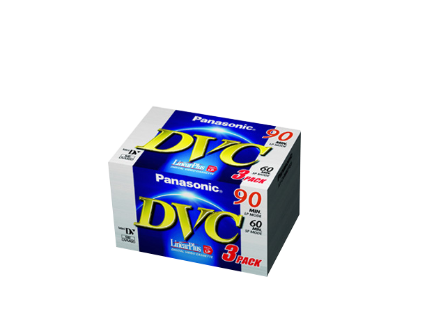 Photo de AY-DVM60FE3 Cassette Mini-DV TRIO-pack