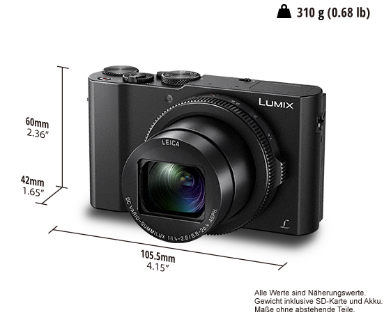 Werkelijk de ober Komst DMC-LX15 | LUMIX Kompaktkamera | Premiumkompakte | Panasonic