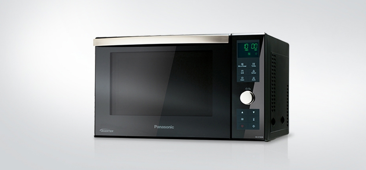 Panasonic Mikrowelle NN-CF873 - Mikrowelle, Grill, Ofen, Kombinationsbetrieb