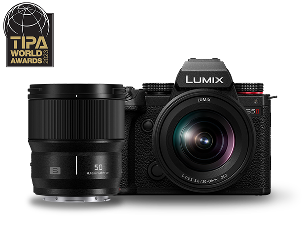 Foto af LUMIX S5II full-frame spejlfrit kamera DC-S5M2W