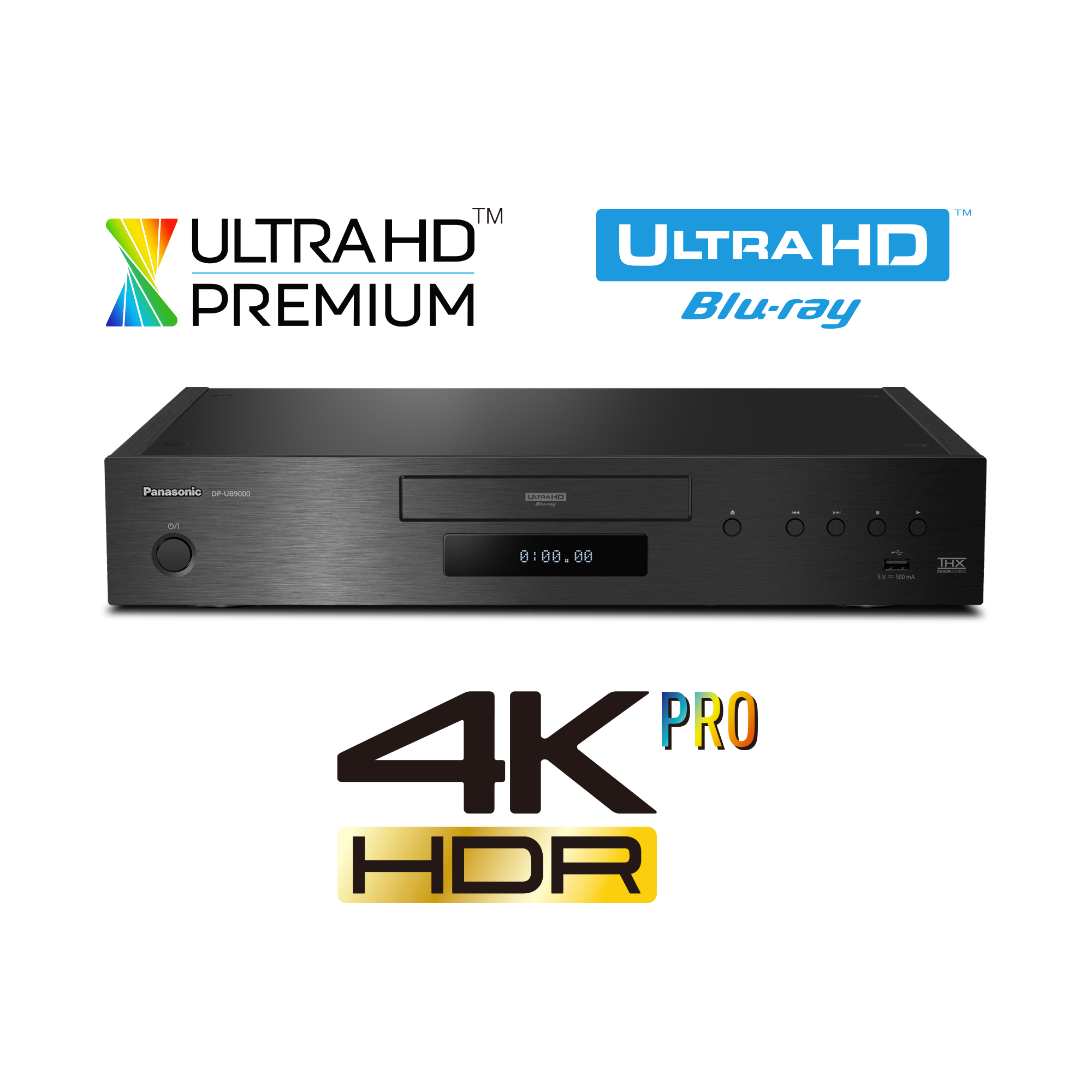 Panasonic DPUB9000 - Lecteur Blu-ray UHD 4K — https