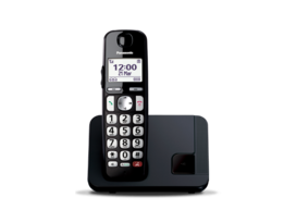 Teléfono inalámbrico dúo Panasonic KX-TGB612SPB Dect negro