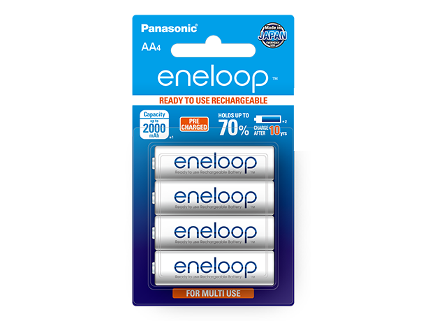 Photo of eneloop AA Ni-MH Pre-Charged Rechargeable Batteries, 4-Pcs