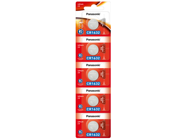 Photo of CR1632 Lithium Coin Batteries, 5-Pcs