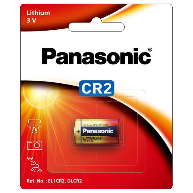 Batería Alkalina 3V. CR2 2023 PANASONIC