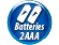 Baterijos 2 AAA