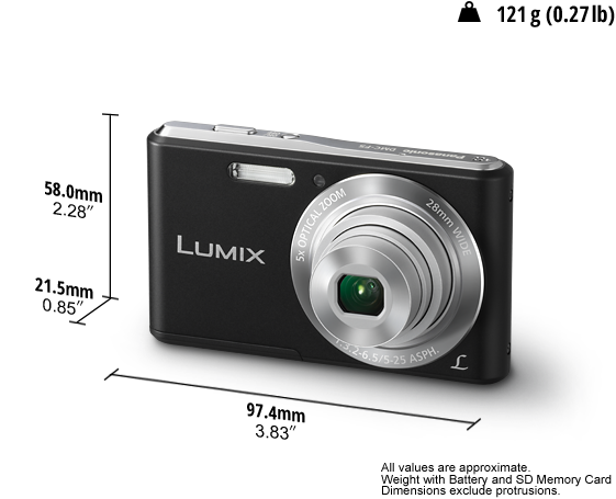 Gevoelig soort Ter ere van DMC-F5 LUMIX Digital Cameras - Point & Shoot - Panasonic